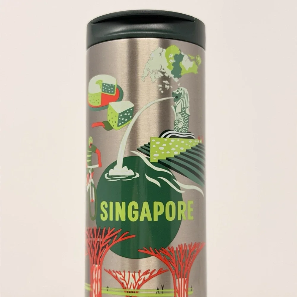 Starbucks Singapore Been There Series Stainless Steel Tumbler 16oz NEW